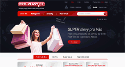 Desktop Screenshot of pro-vlasy.cz